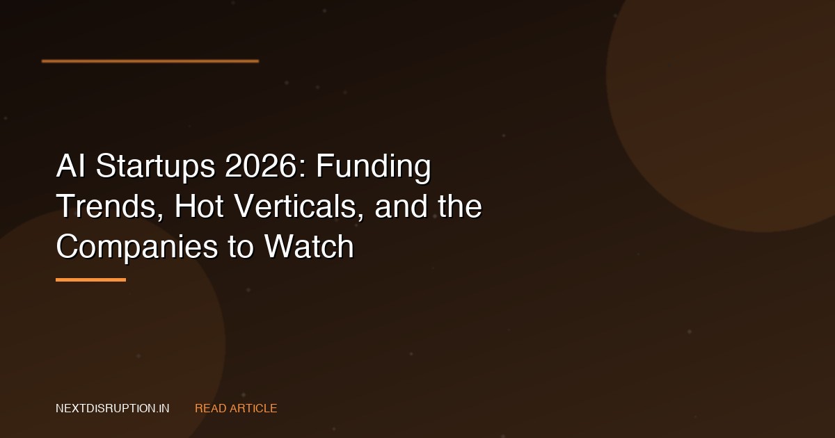 Funding Trends and Hot Verticals